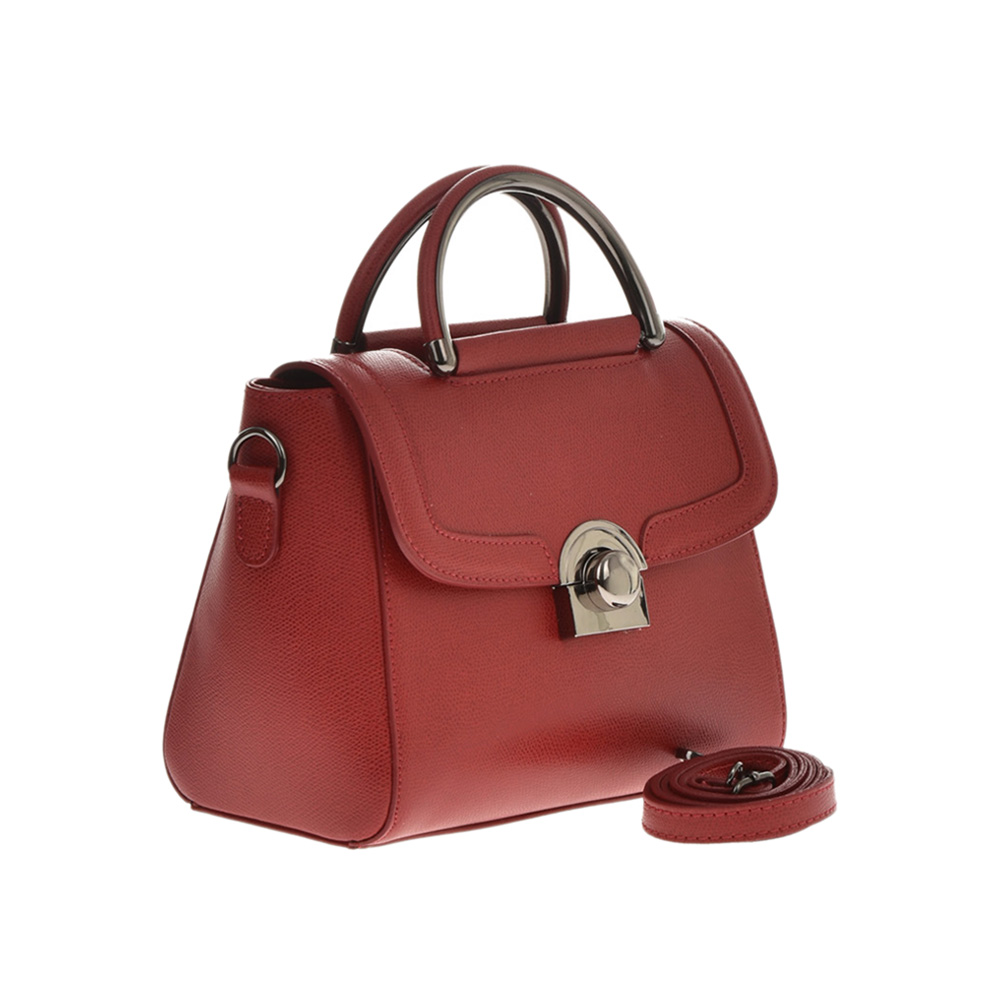BG_Satchel_Bag_PR6341Rosso_front