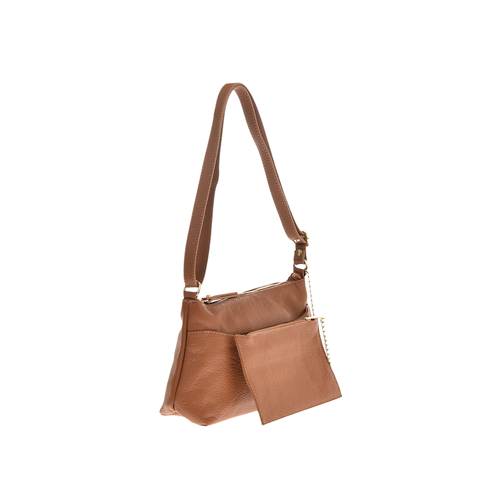 BG_Shoulder_Bag_PR6169Cognac_front