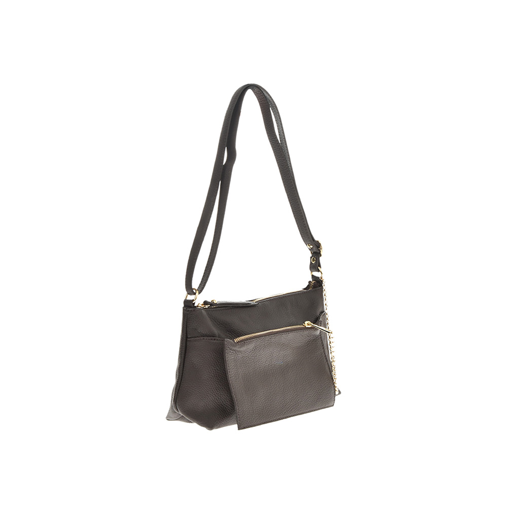 BG_Shoulder_Bag_PR6169Grigio_Scuro_front